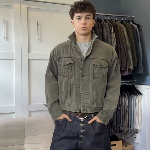 gap 트러커 자켓