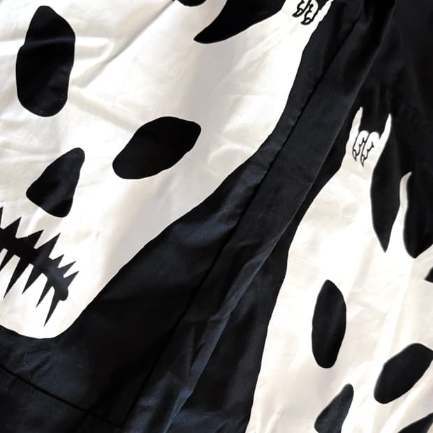 멜로플래닛 mpq 엠피큐 evil rockskull 조거팬츠 바지