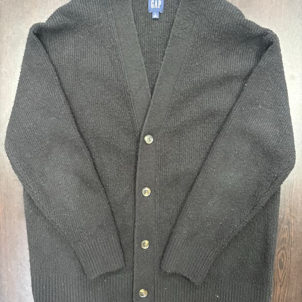 GAP 블랙 가디건 L사이즈
