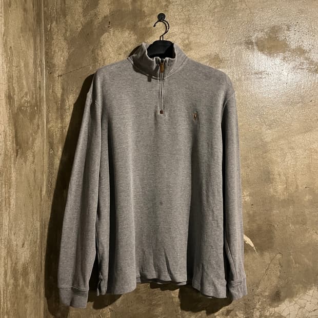 폴로랄프로렌 반집업 니트