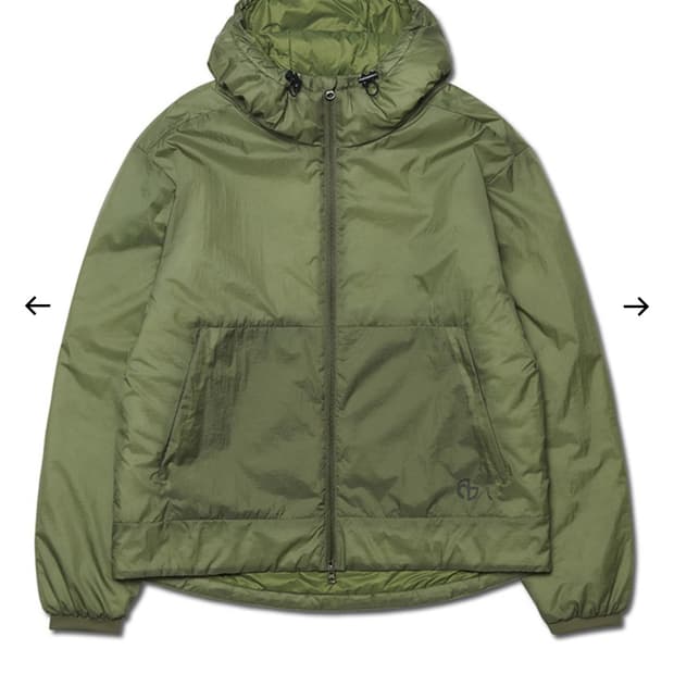 정가 18만 노매뉴얼 바람막이 m