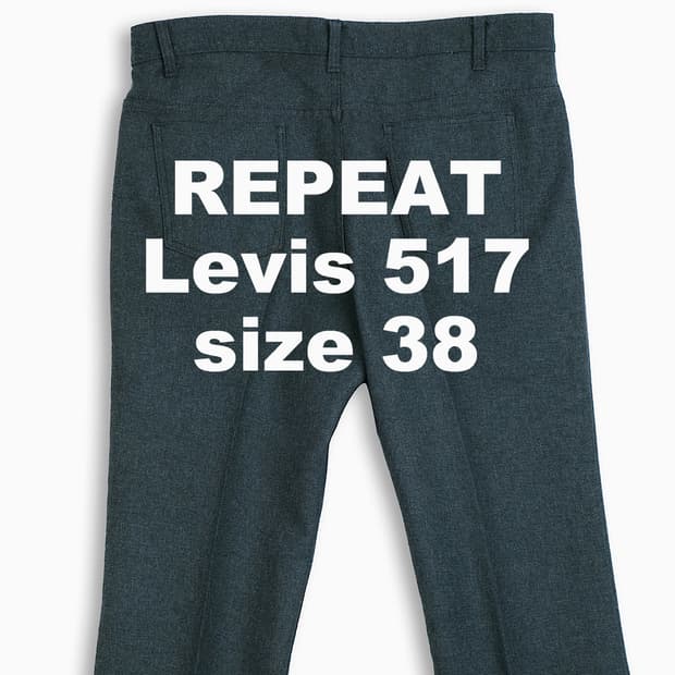 빈티지 리바이스 517 90s USA 38 인치 LV5174004