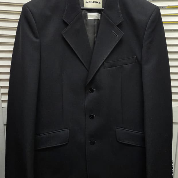 인사일런스 PRT 콜라보 대디핏 울 블레이저