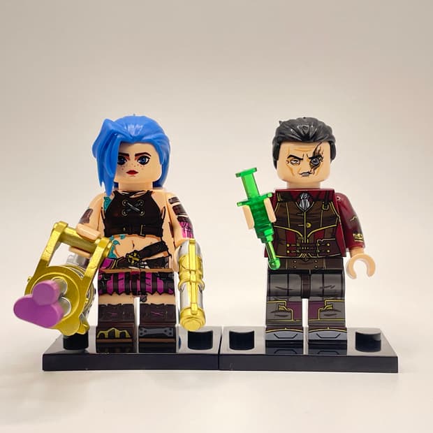 아케인 LOL 롤 피규어 2종