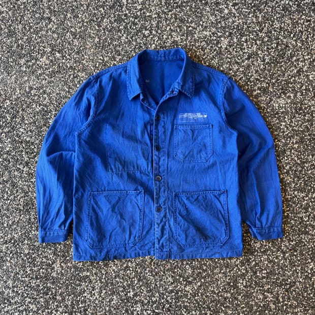 빈티지 프렌치 워크 자켓 (S) 