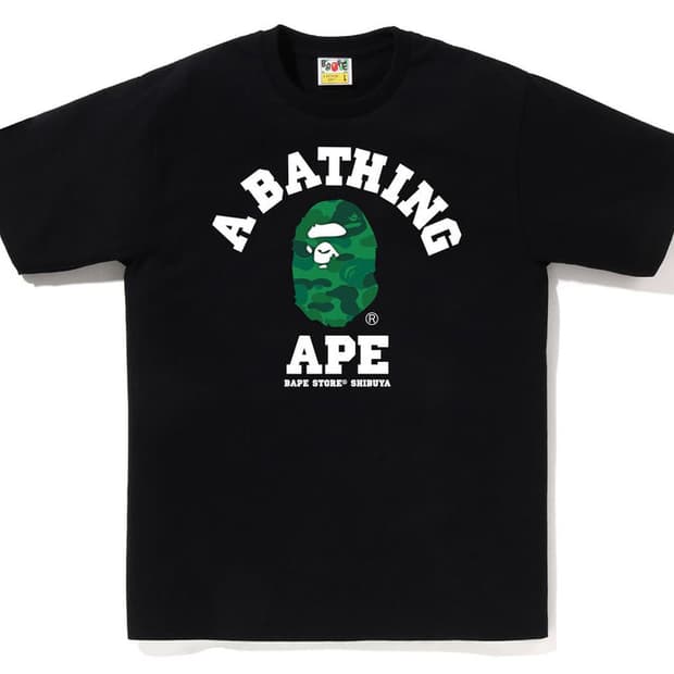 [새상품/택포/M] 베이프 컬리지 시부야 컬렉션