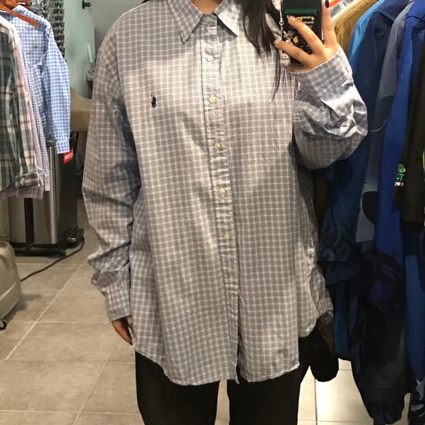 [NO.9] 폴로 랄프로렌 긴팔체크셔츠