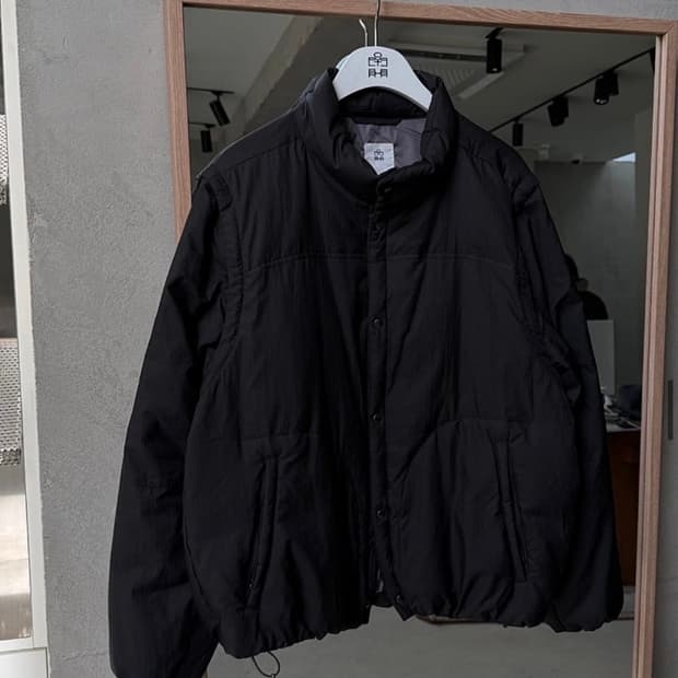 [3]폴리테루 26ss 모듈러 자켓 블랙