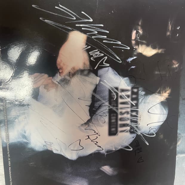 케이플립 lp 싸인반