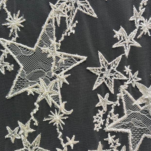 Star point leggings / black