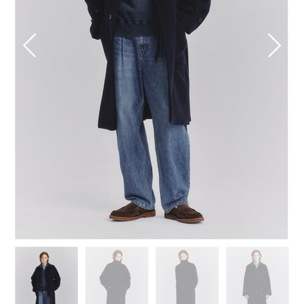 아트이프엑츠 발마칸 코트 네이비