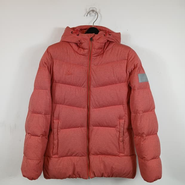 아디다스 K스트레치다운후드패딩 살구핑크85 XS
