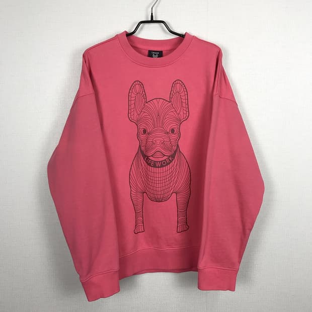 라이프워크 라독 빅로고 맨투맨 티셔츠 남성M