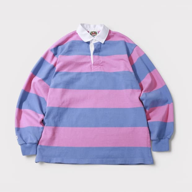 [XL] 바바리안 12oz 스트라이프 럭비셔츠