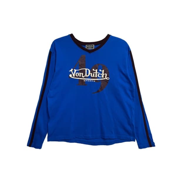 [VON DUTCH] 본더치 프린팅 롱슬리브