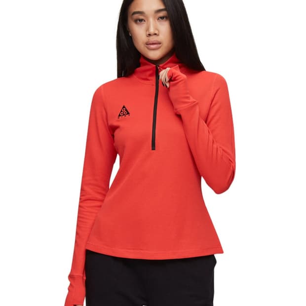 NIKE ACG 나이키 하프 집업 롱 슬리브드(S 사이즈)