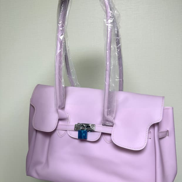 (바로 배송) 키키 젤리 버킨백 연보라 새상품👜💜