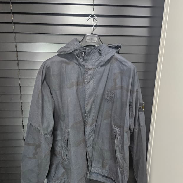 스톤아일랜드 슈프림 슈스톤 라이엇 카모 자켓 XL