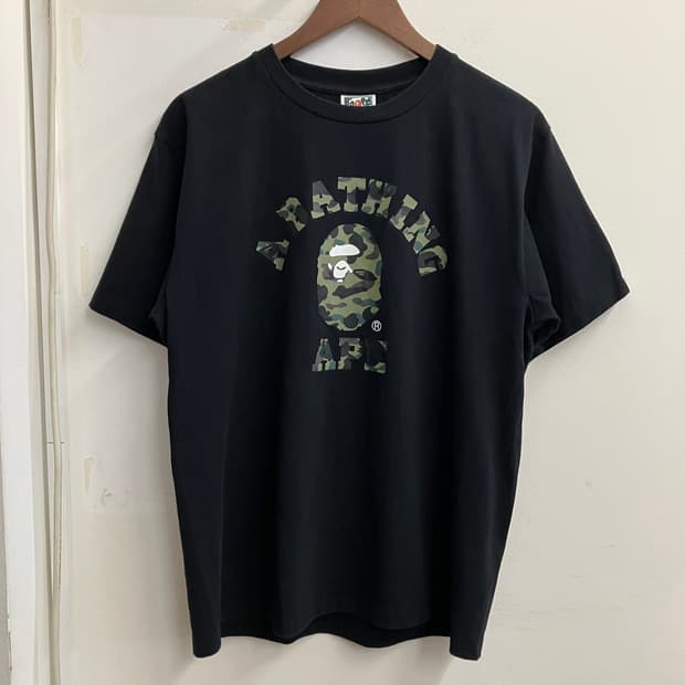 N318 베이프 퍼스트 카모 컬리지 반팔