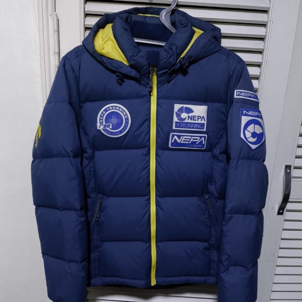 95 네파 런닝 덕다운패딩