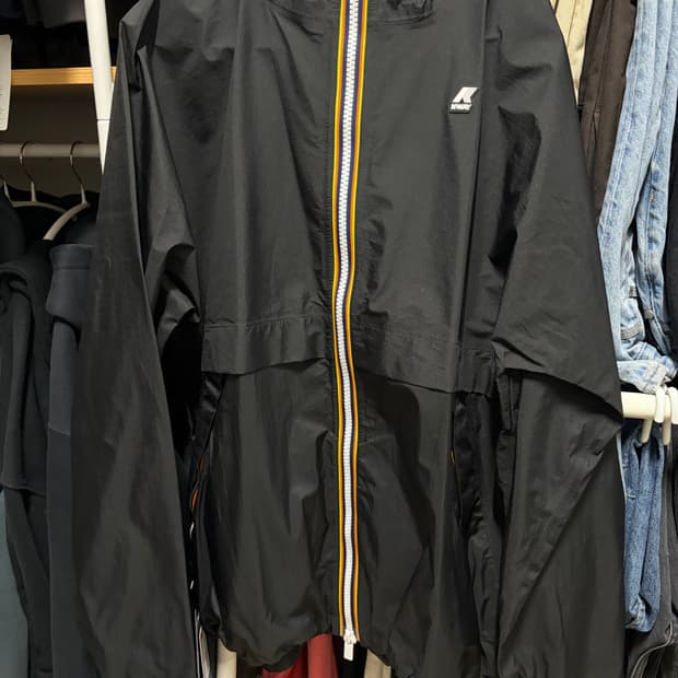 까웨 바람막이 블랙 XL