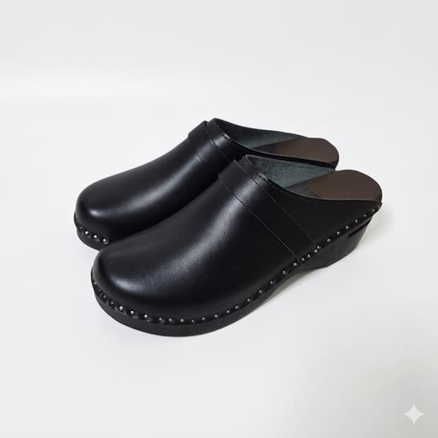 (39) 트로엔토프 troentorp 다빈치 클로그 블랙