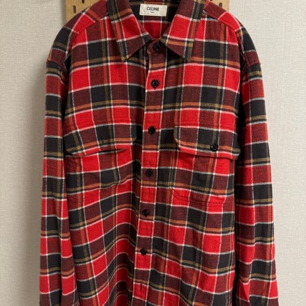 Celine check shirt