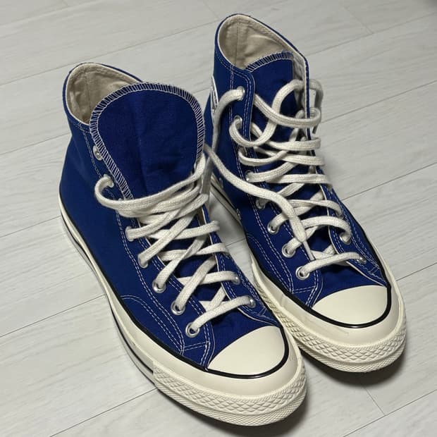 컨버스 척 70 하이 블루 265사이즈