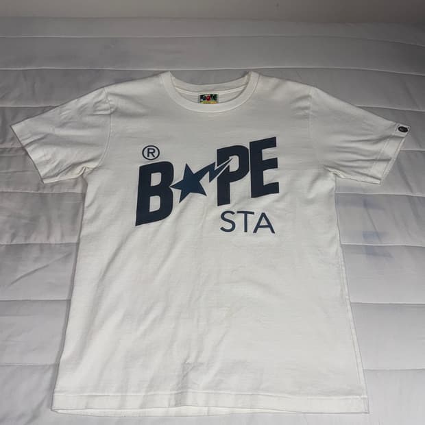 베이프 스타로고 반팔 티셔츠 BAPE STA Logo T-shirt