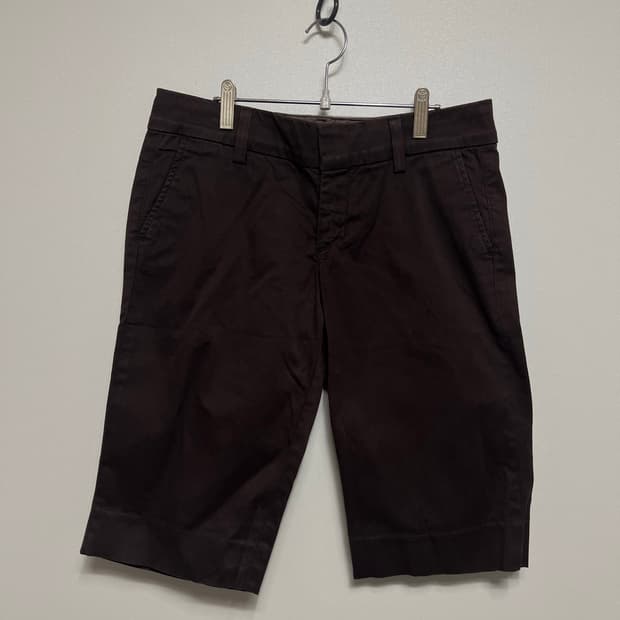 쥬시꾸뛰르 브라운 반바지/5부 면바지 26