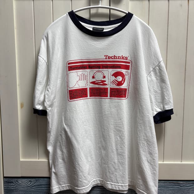 90s technics 빈티지 티셔츠 L