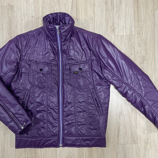 95) Lee 재팬 유광 라이더 패딩(RRL&LVC&폴로)