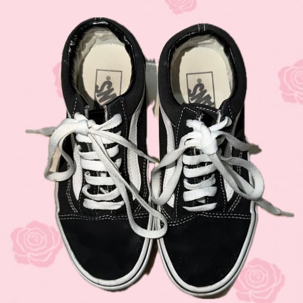 (220) 반스 올드스쿨 플랫폼 블랙