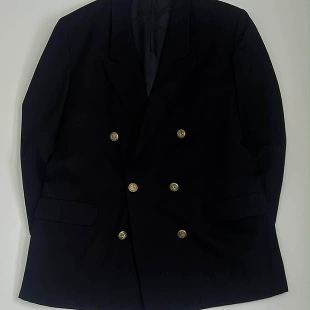 버버리 빈티지 매장판 더블 브레스티드 블레이져 자켓
