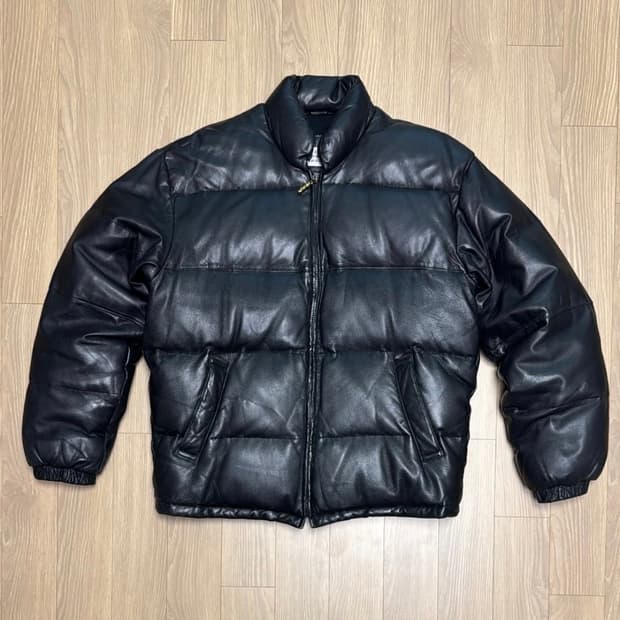 메종 마틴 마르지엘라 레더 푸퍼 자켓