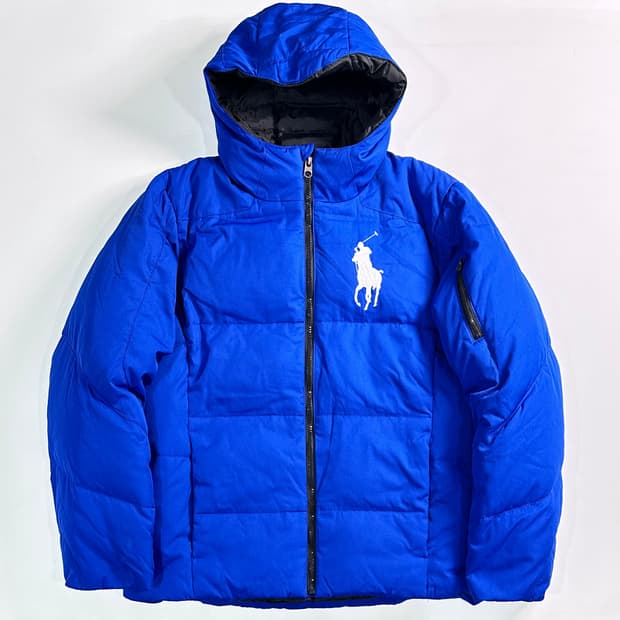 폴로 랄프로렌 보이스 빅포니 블루 패딩