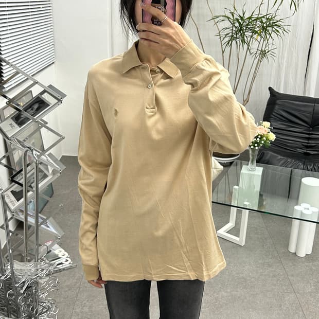 20s 빈티지 폴로 골프 긴팔티셔츠 남녀공용