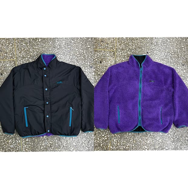 엑스걸 리버시블 글리세이드 후리스 자켓 F