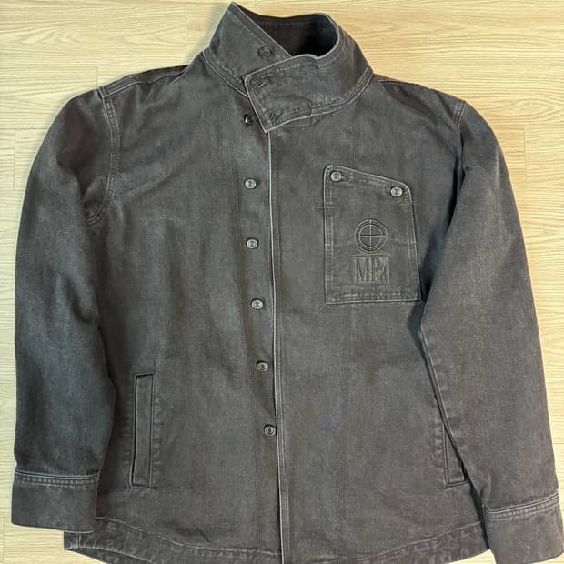 플라스틱 프로덕트 trapezoid jacket 블랙 L사이즈
