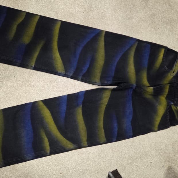 에크하우스라타 쉐도우다이와이드데님진