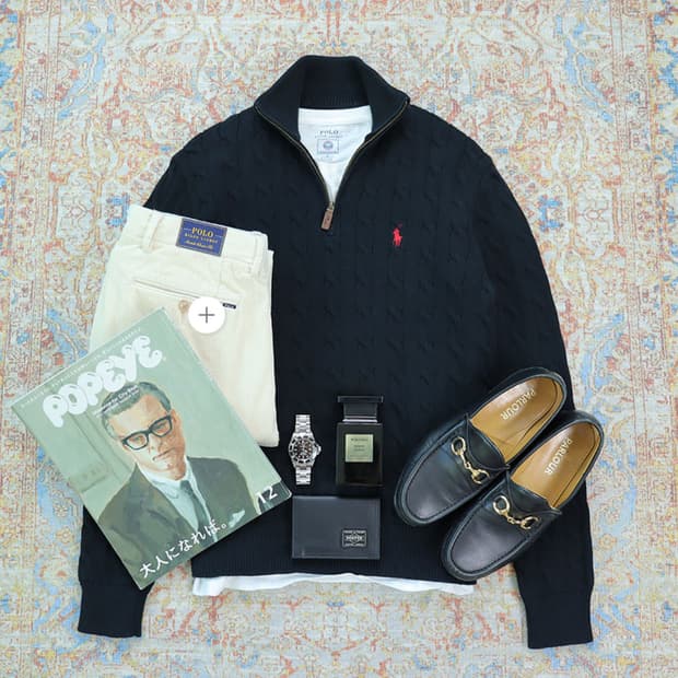 폴로 꽈베기 하프집업 블랙 정품인증 !