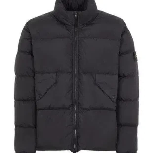 스톤 크링클랩스 23fw 논후드 패딩 리드그레이 삽니다