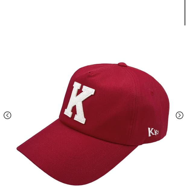 [OS] 카미엔 코인서울 볼캡 모자 레드