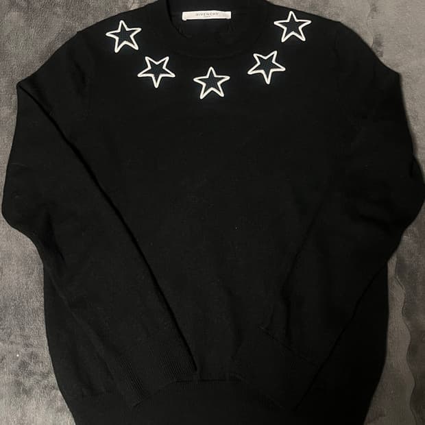 지방시 스타패치 니트 size M