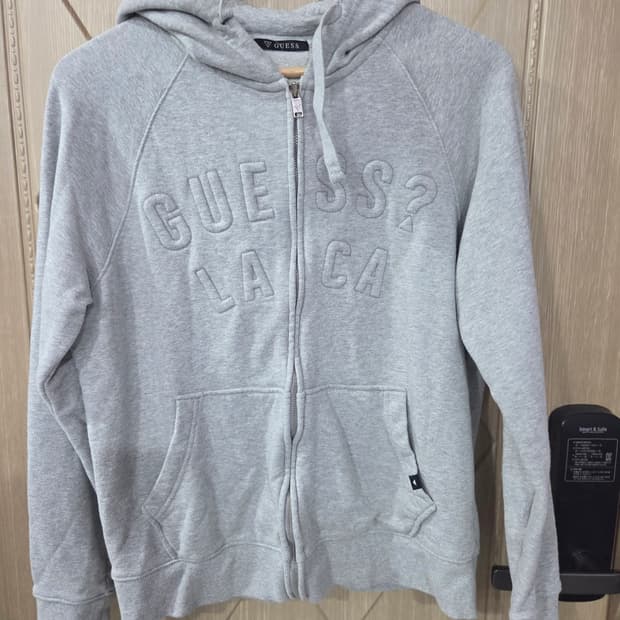 남성 게스 후드집업