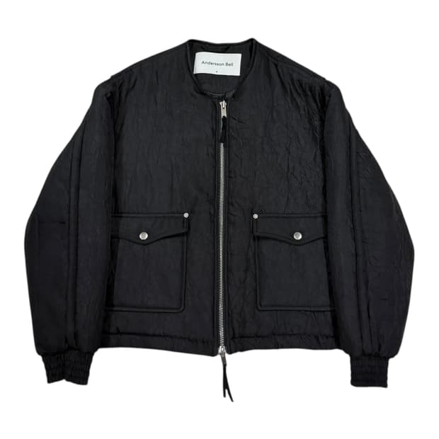 앤더슨벨 알렉 칼라리스 숏패딩 자켓 블랙 M