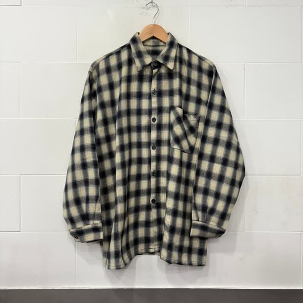 vintage 빈티지 체크 셔츠