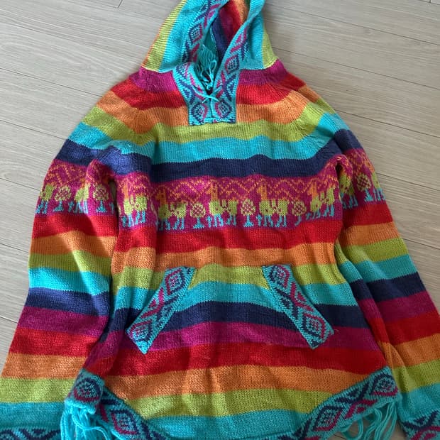 미안하다 사랑한다깔 니트