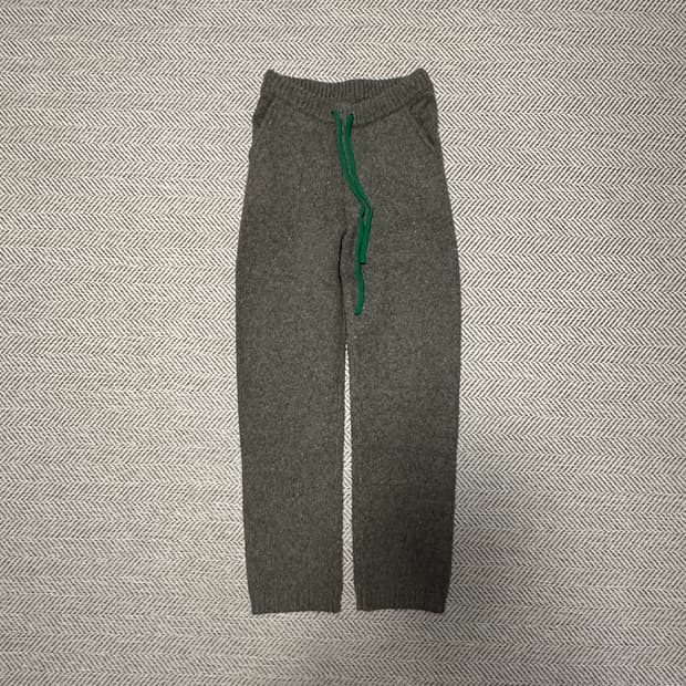 BEAMS X HARADA MANIA knit pants