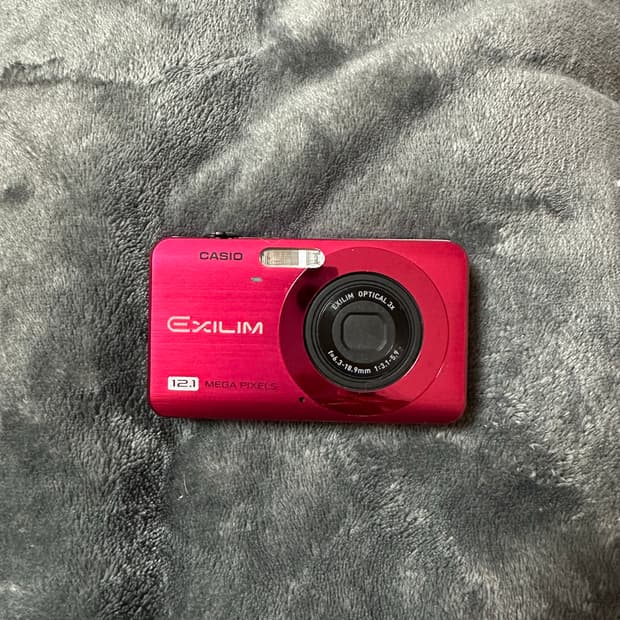 카시오 엑슬림 z90 디카/디지털카메라 (핫핑크)